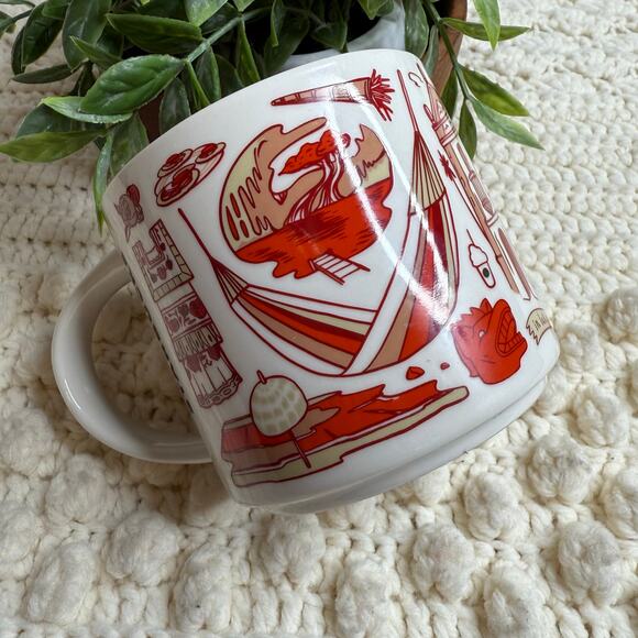 STARBUCKS COFFEE CO Been There Series Globe Collection Merida Mexico Mug Cup - Picture 4 of 10